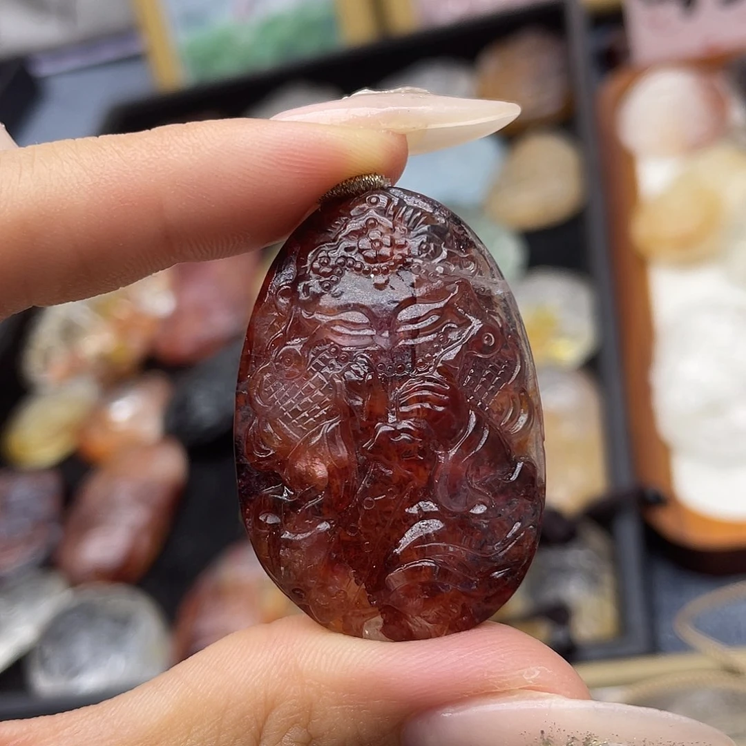 颈饰未镶嵌水晶天然