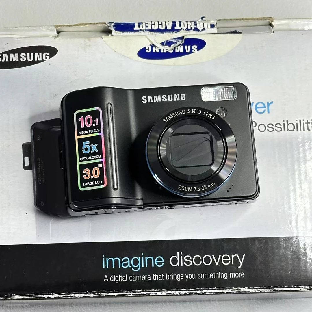 9新 Samsung/三星 S1050 1010w像素5倍光变 自备5号电池 带原盒