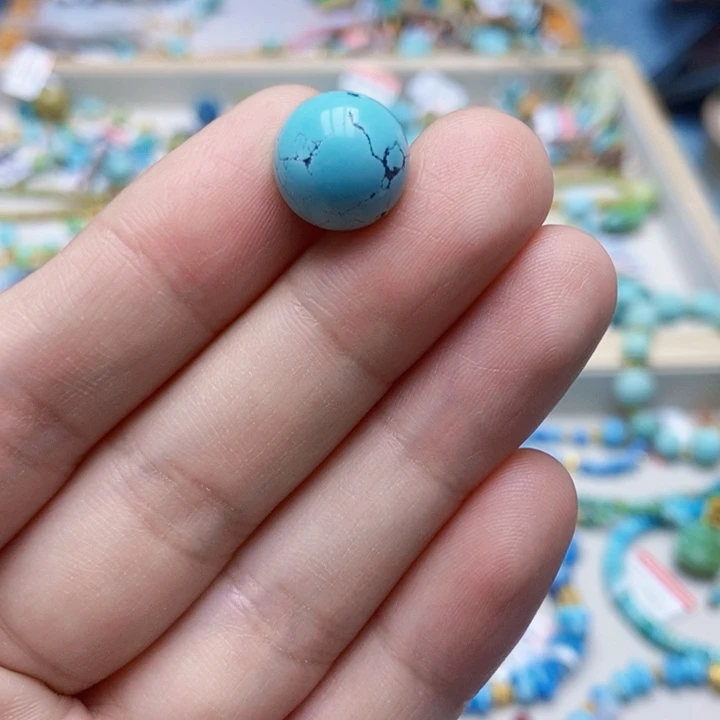 绿松石未镶嵌挂件24