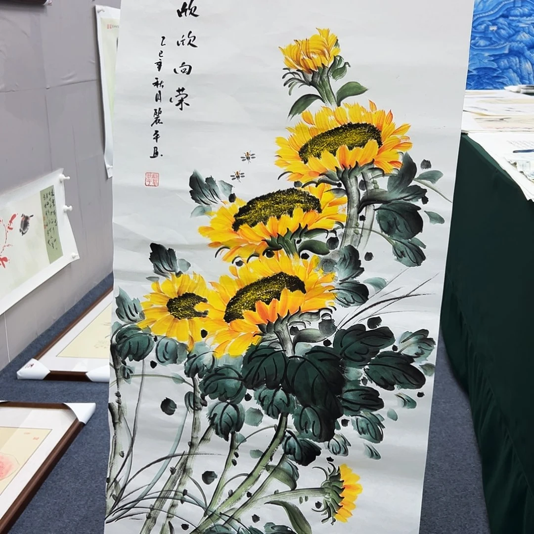 国画宣纸国画纯手绘作品