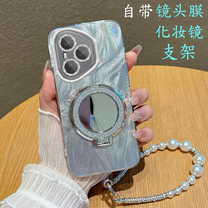 全包摄像头荣耀400Pro手机壳化妆镜DNP-AN00防摔软壳Honor400pro