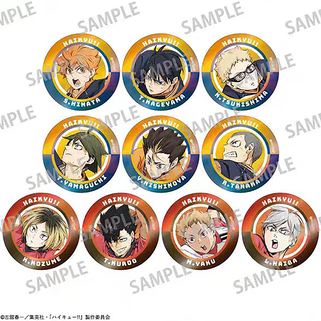 正版日谷《排球少年》垃圾场对决金属闪/ShoesFit 穿鞋吧唧（代拆）