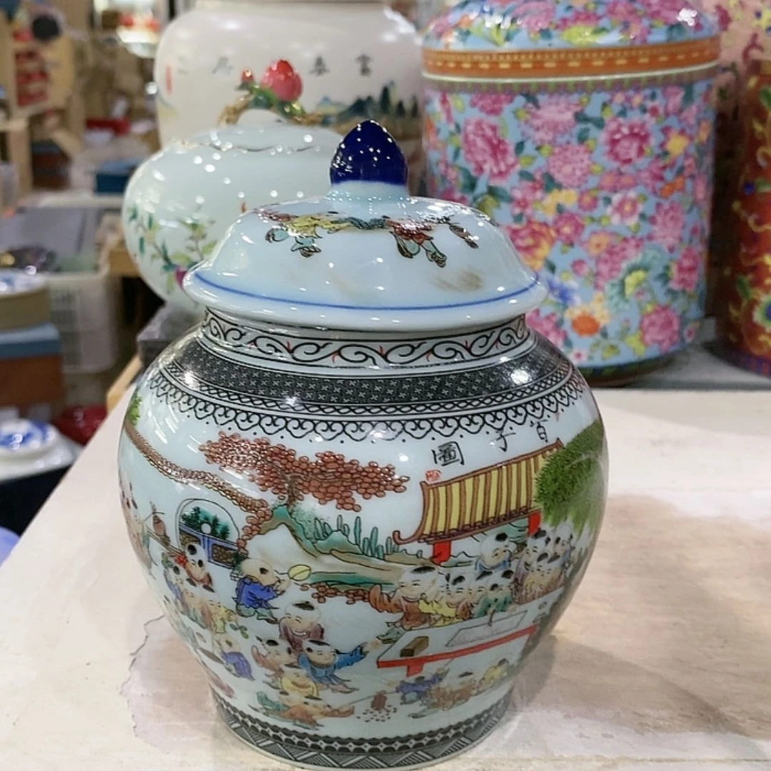 【闪购商品】罐陶瓷茶叶罐密封罐