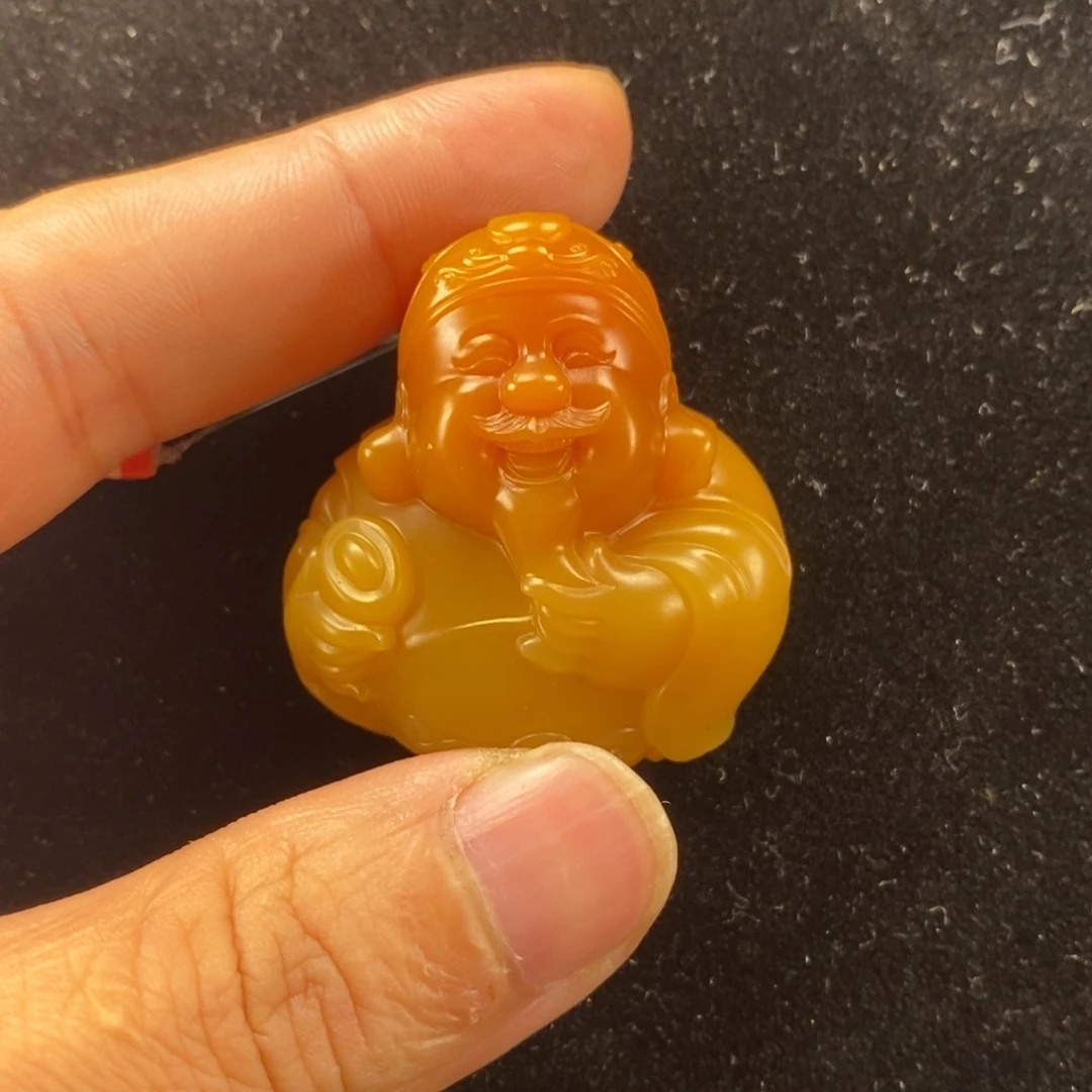 叶***安石英质玉未镶嵌吊坠(不含链)