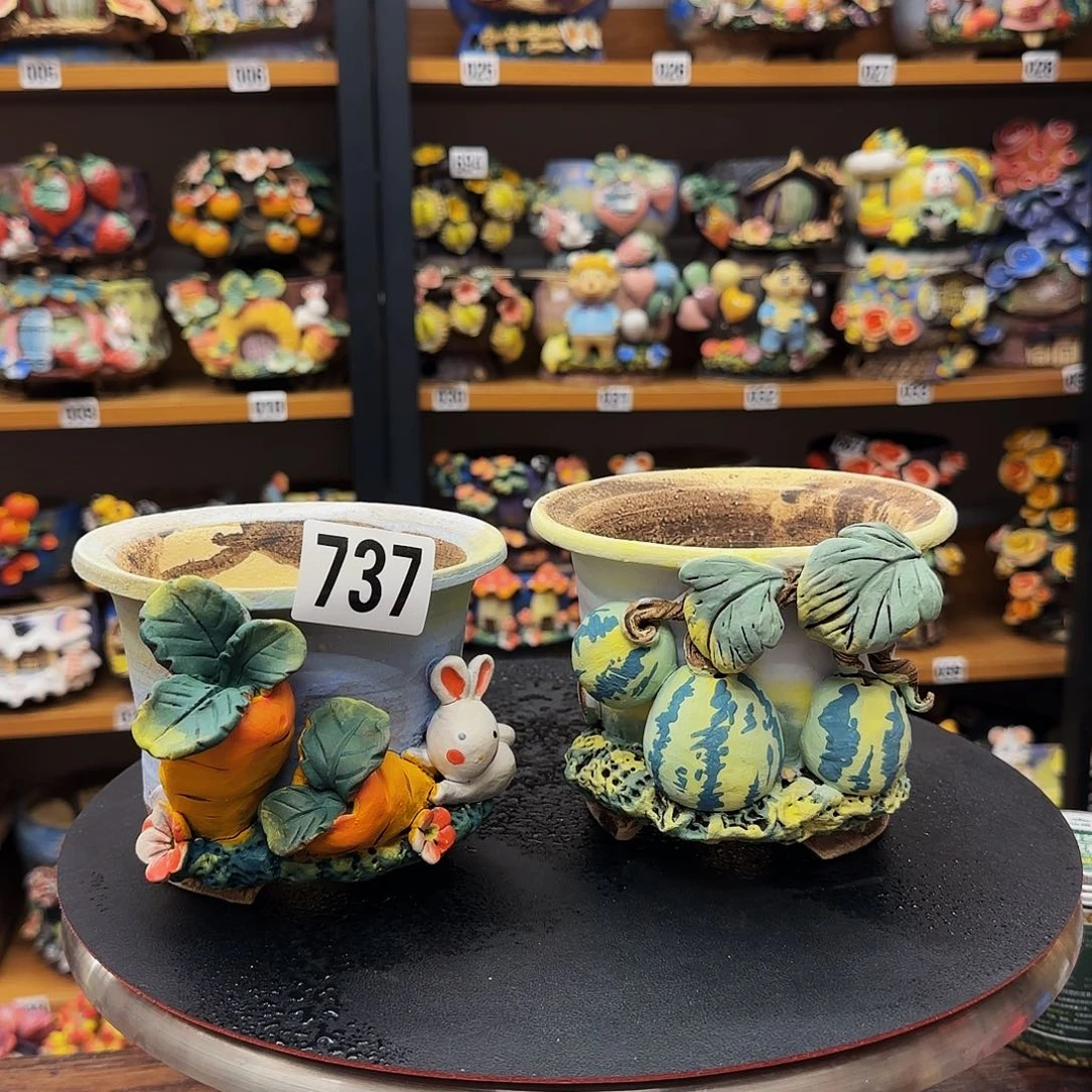 【闪购商品】粗陶手捏