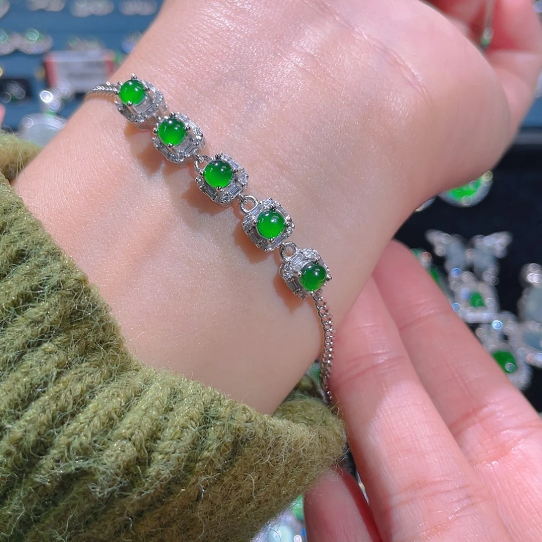 未镶嵌手链翡翠手链