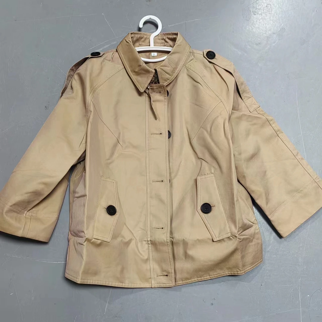 南油玲姐-杏色短款外套29801