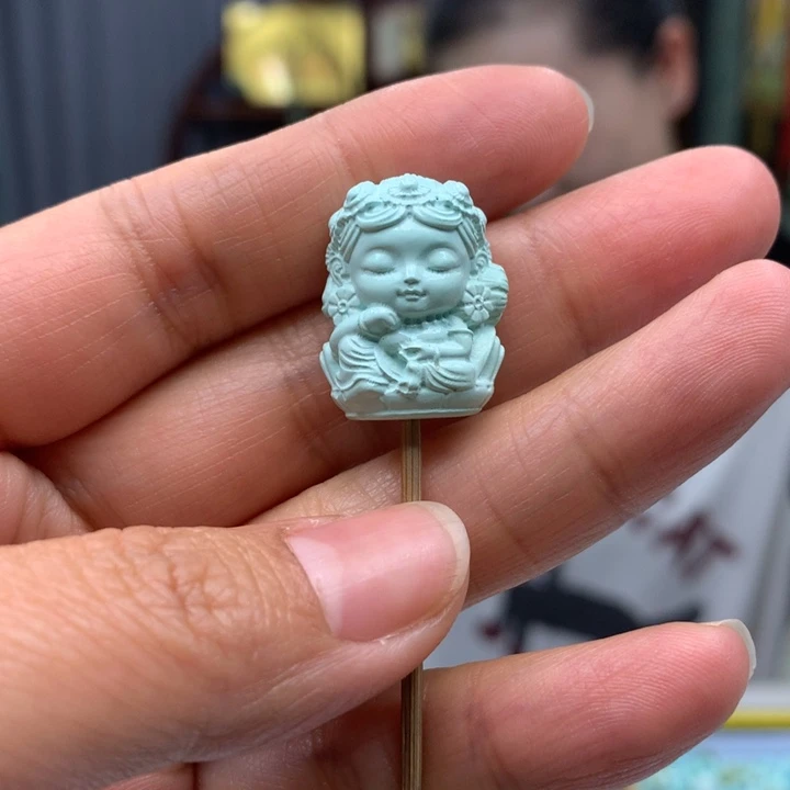 绿松石未镶嵌配饰