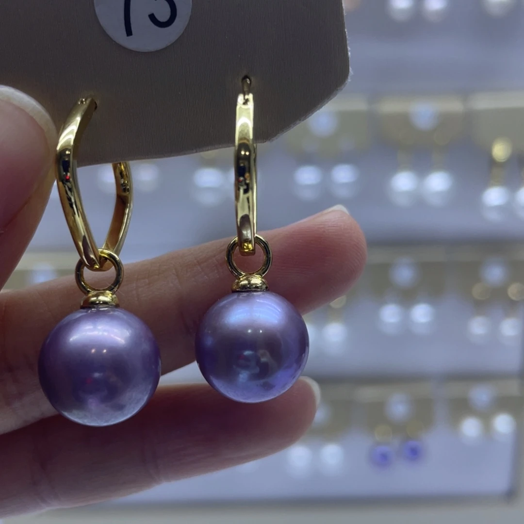 未镶嵌淡水珍珠耳饰