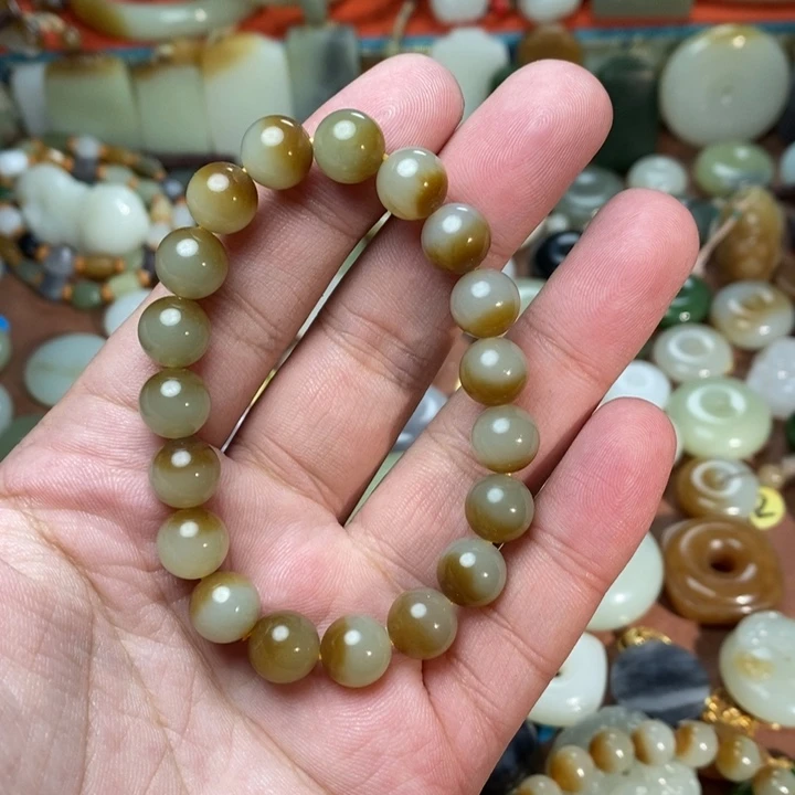 最***仔和田玉未镶嵌吊坠(不含链)