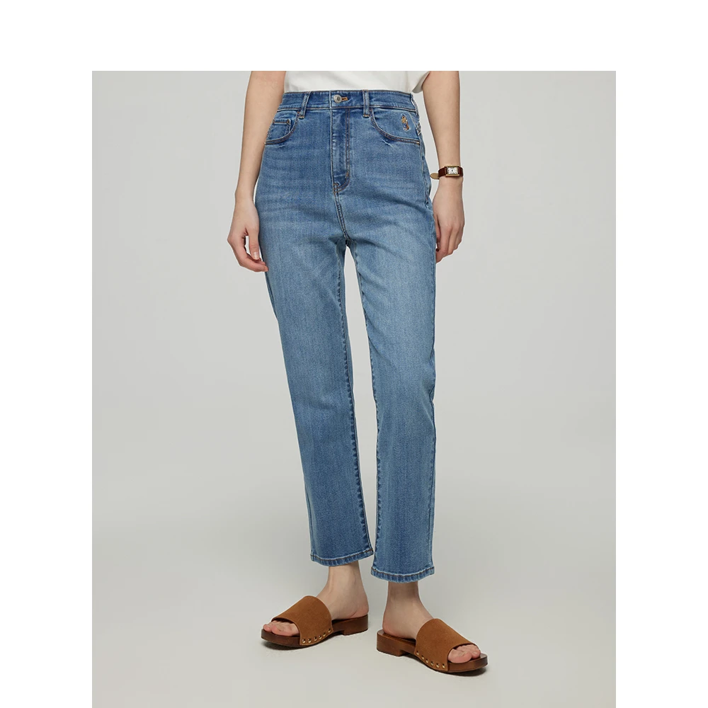 Teenie Weenie小熊牛仔裤女25年夏季新款TTTJ252301W