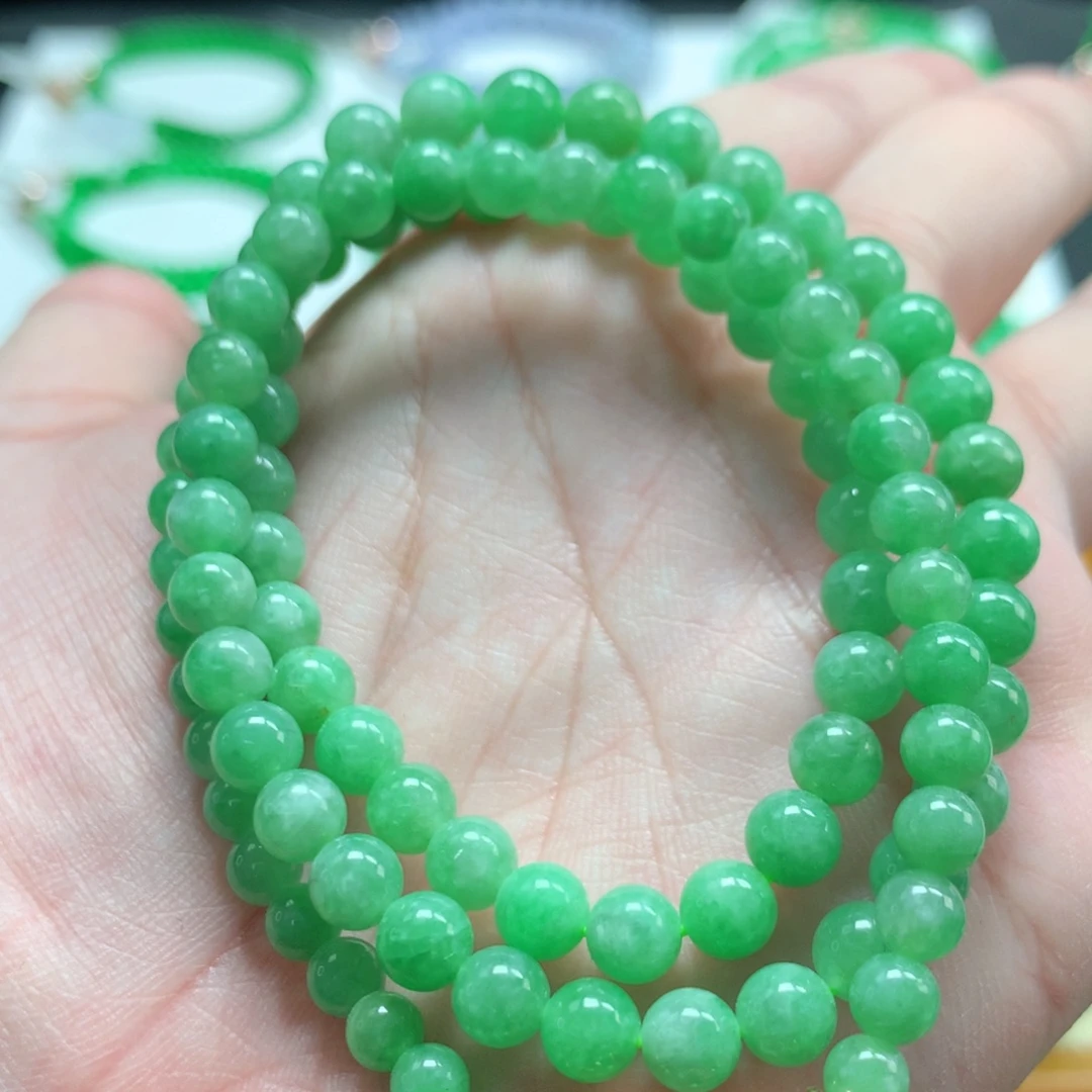 翡翠未镶嵌手链翡翠