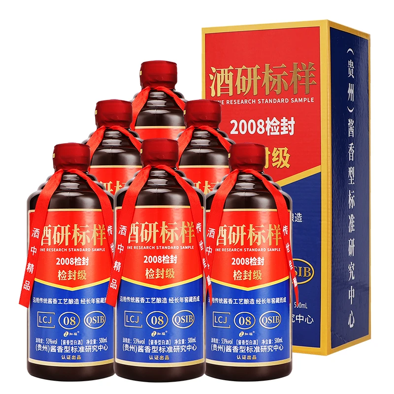 濛泷湾酱香型白酒53度500ml*6瓶【无】53%Vol