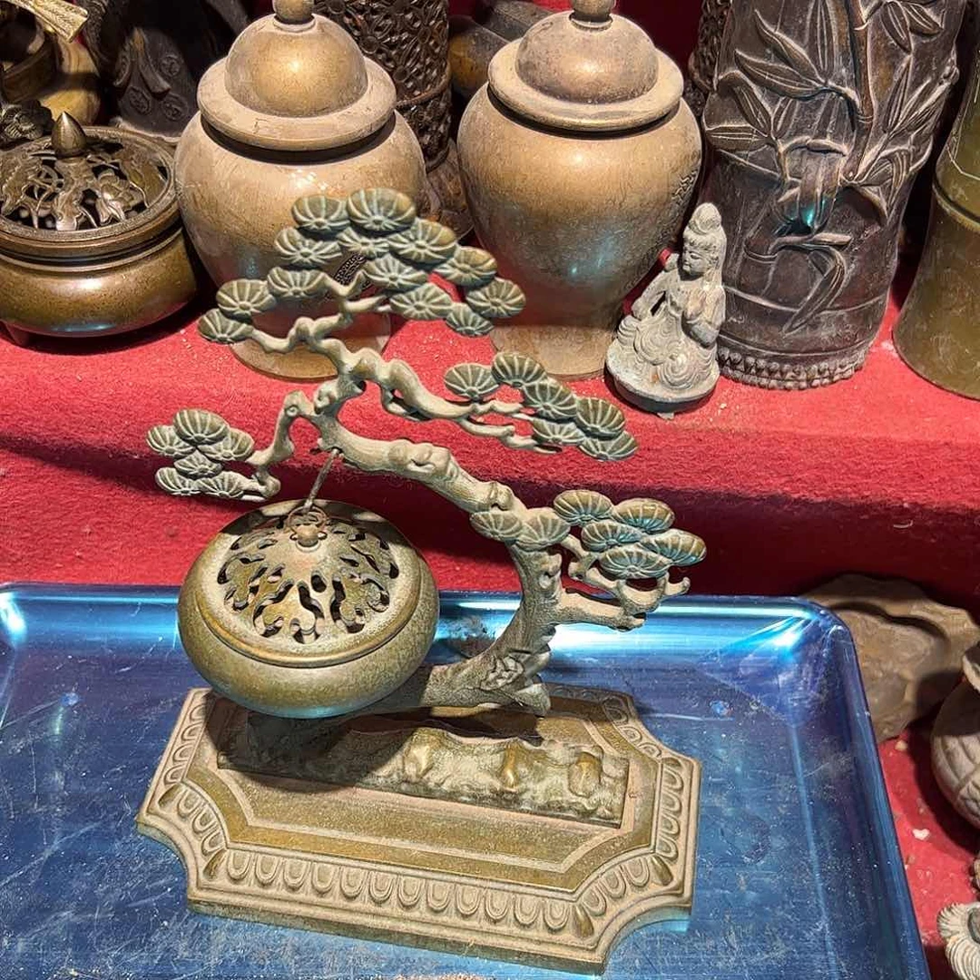 扬**航微瑕疵黄铜摆件工艺品