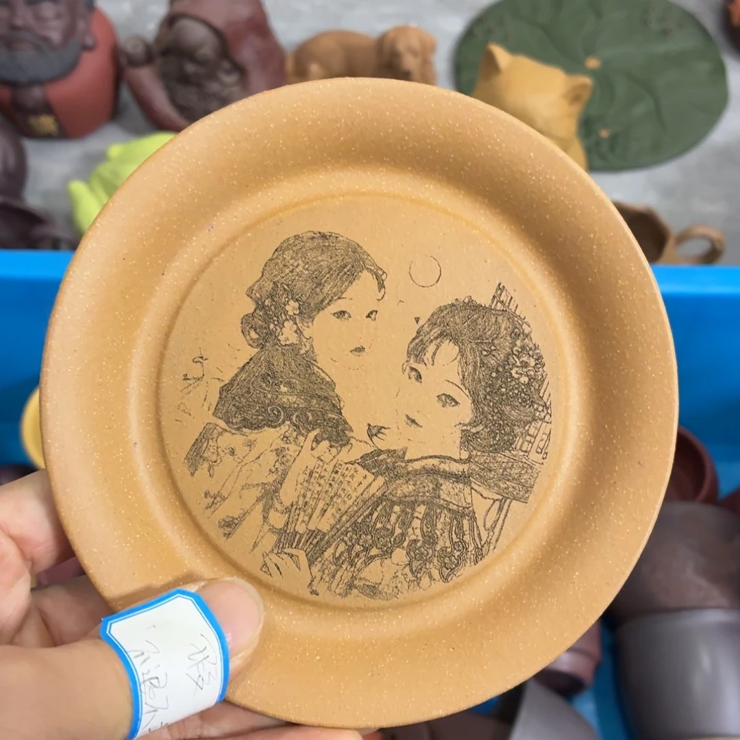 茶杯紫砂瑕疵不退不换介意勿拍