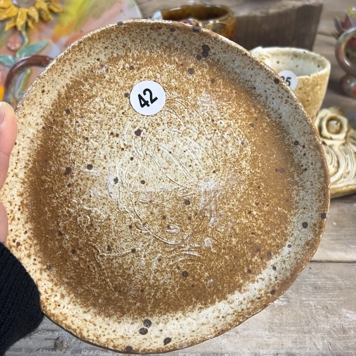 陶瓷懿树日式手捏餐具茶具