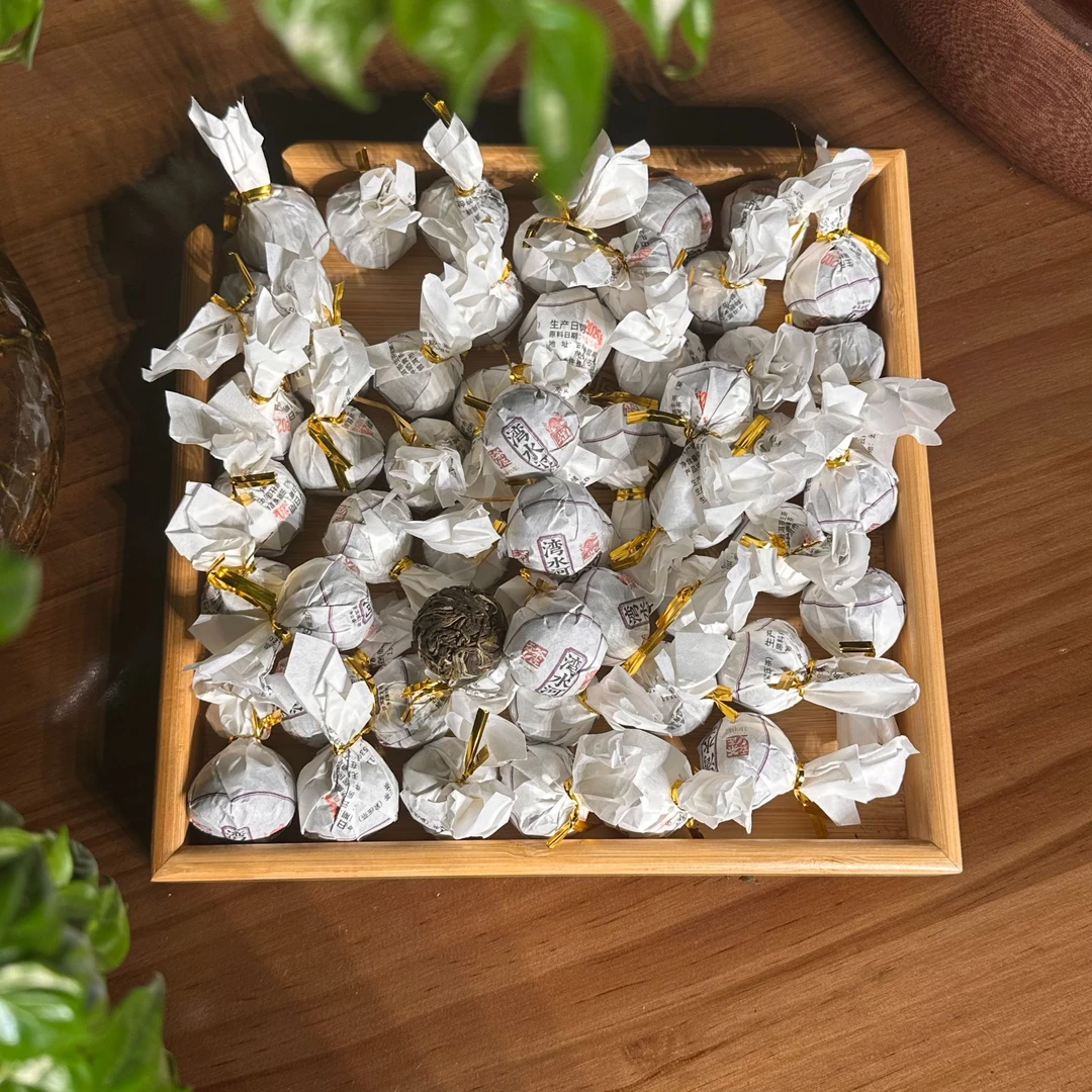 工科茶匠【工科茶匠】2025湾水河 古树纯料龙珠 头春普洱生茶