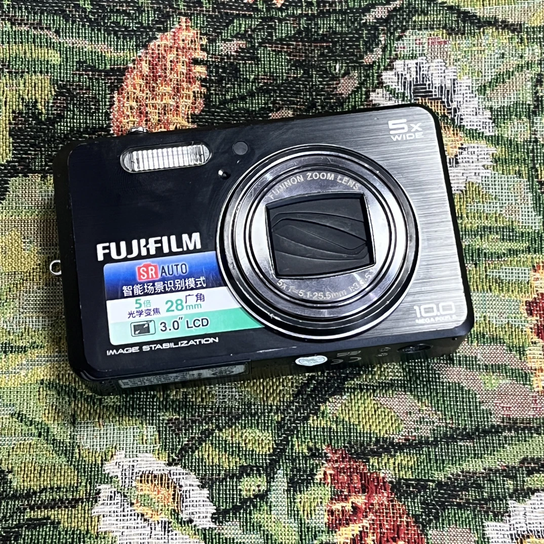 9新 Fujifilm/富士 J250 黑色 色彩浓郁丰富 可以录视频No退换