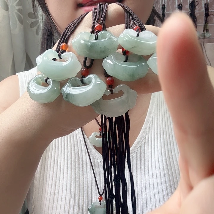 石英质玉未镶嵌颈饰多样性发货拍一发一