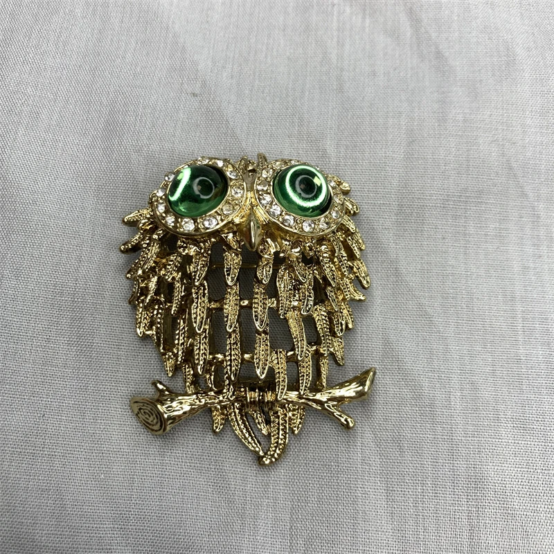 合金胸针 napier猫头鹰胸针1-2【2070418-009】