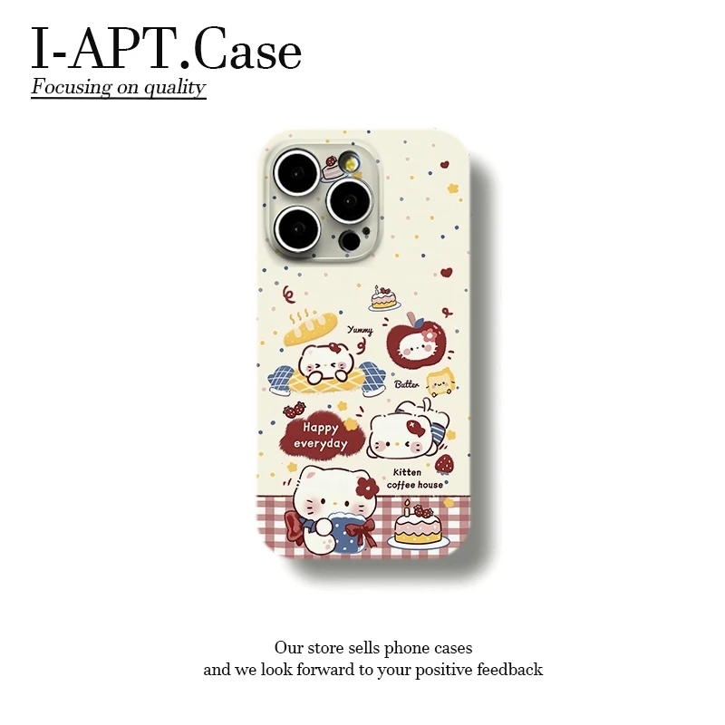 桌布蛋糕KT面包菲林软壳适用iPhone苹果16手机壳华为oppo小米防摔