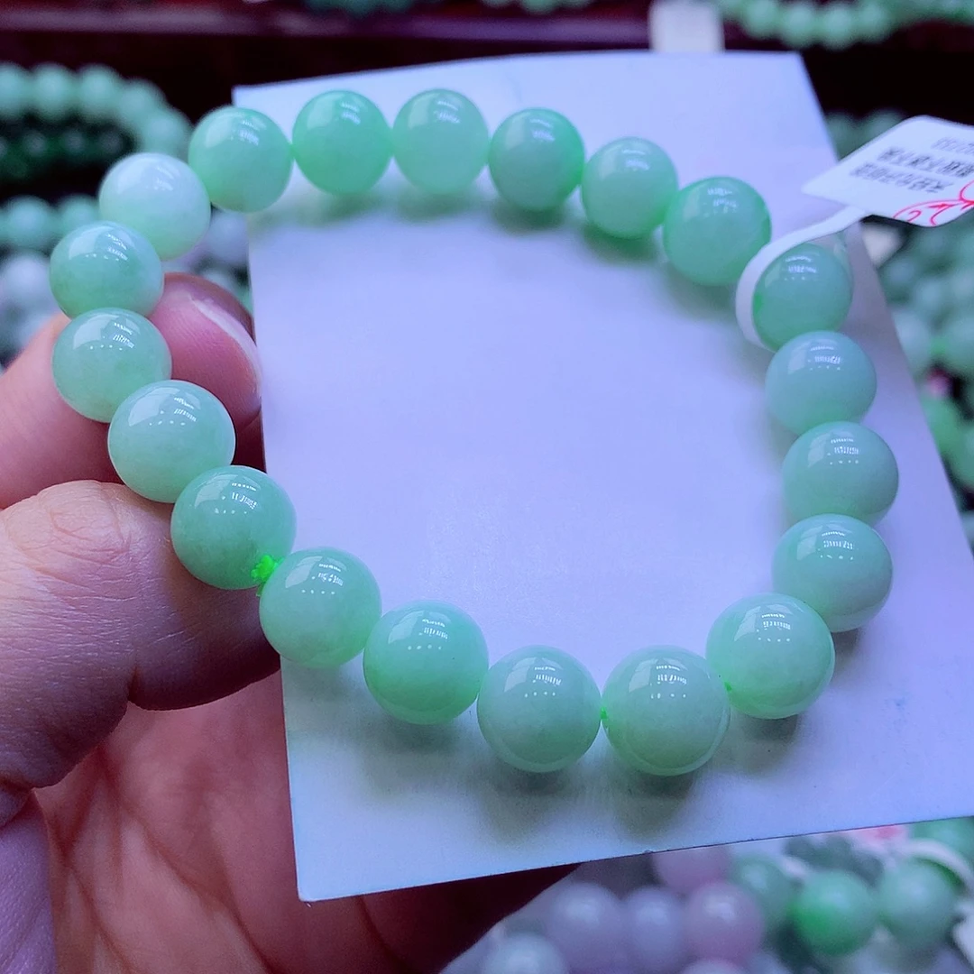 翡翠未镶嵌毛衣链