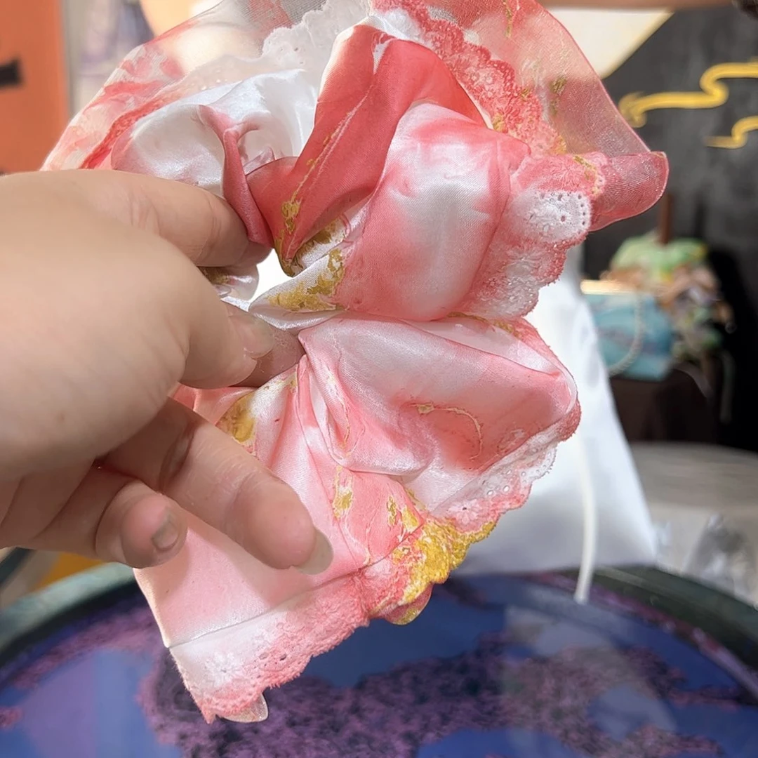 只****愿450大蕾丝发圈手作