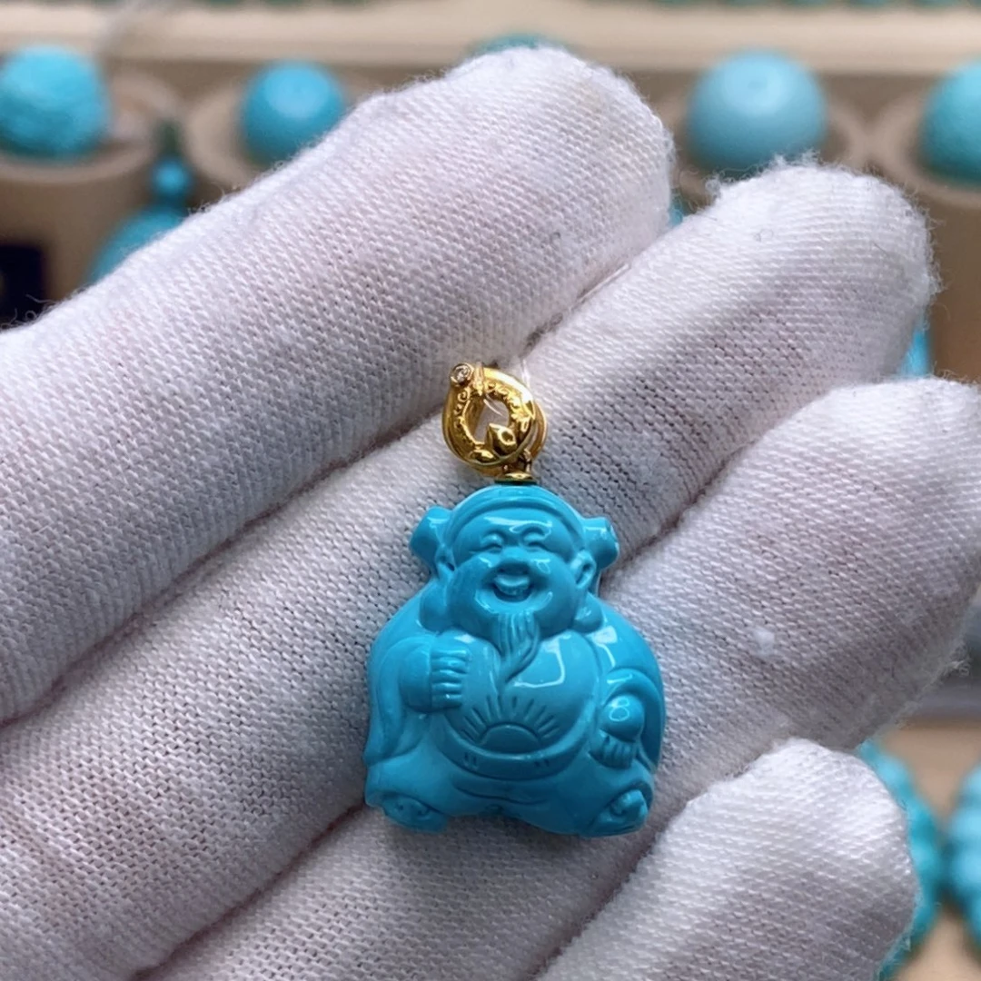 绿松石未镶嵌珠宝奇石