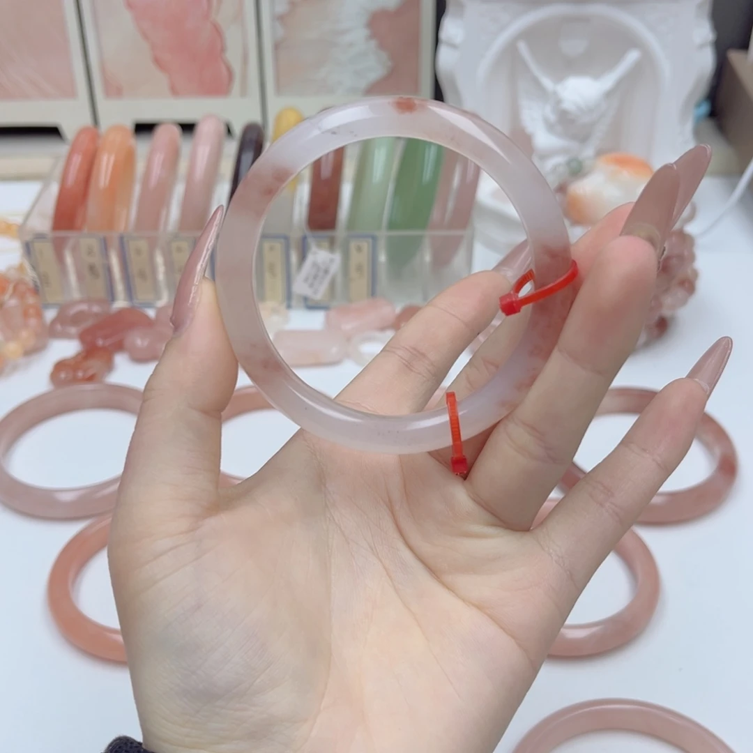 未镶嵌手镯石英质玉咻*O