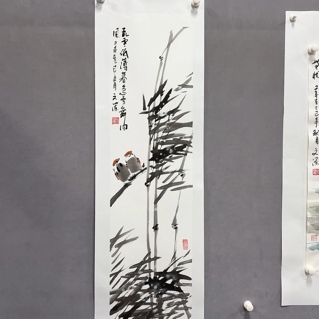 国画亲笔手绘放心去藏