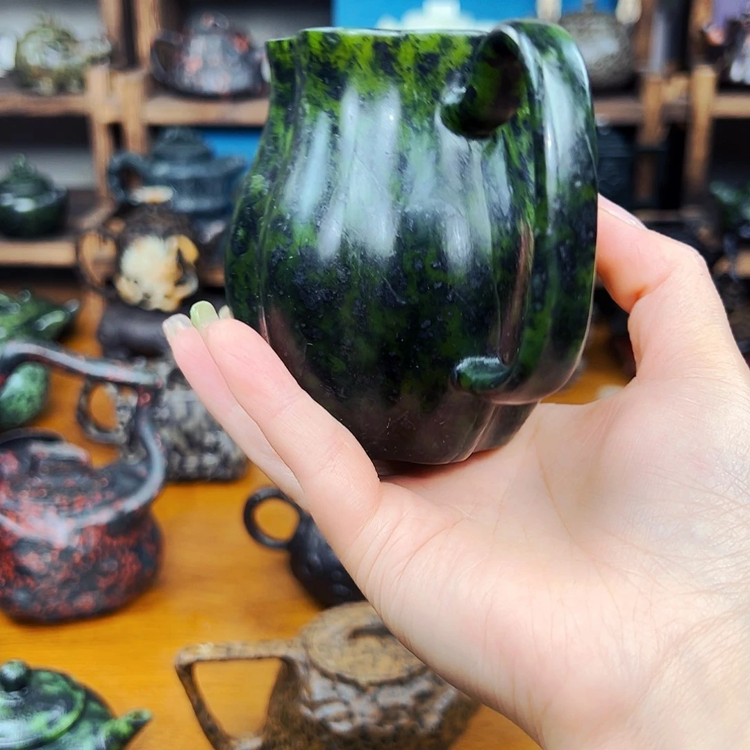 茶空间天然石料藏玉料1****7