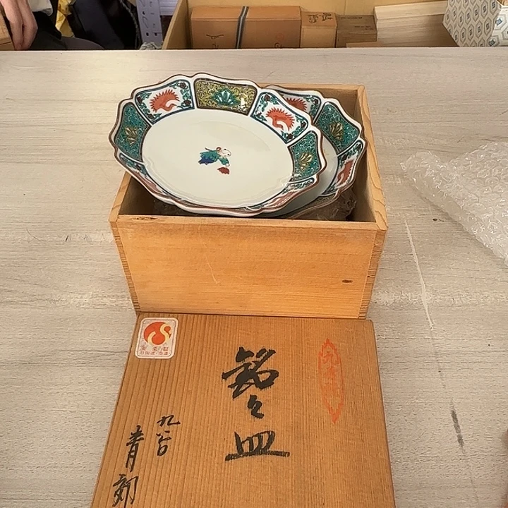瓷片茶道具工艺品