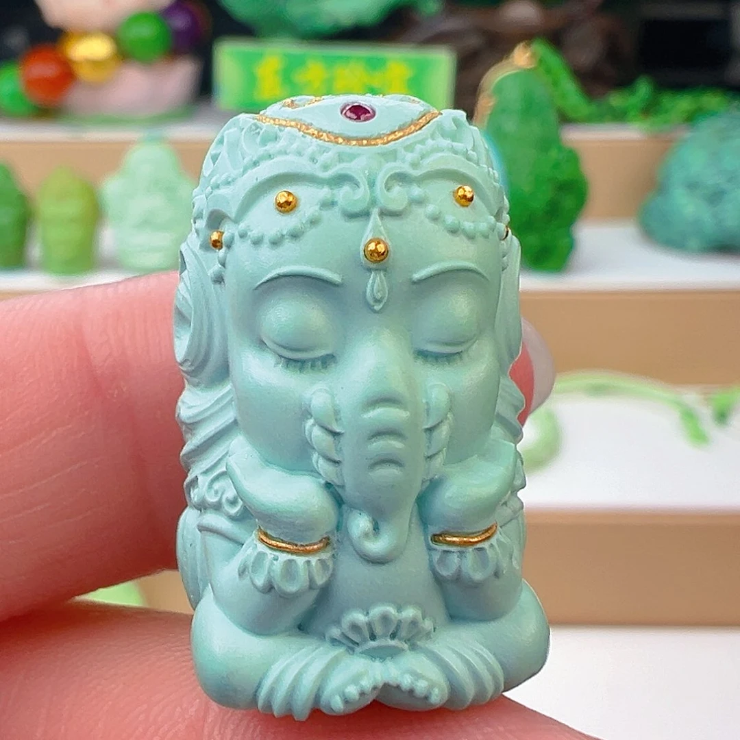 未镶嵌绿松石项链
