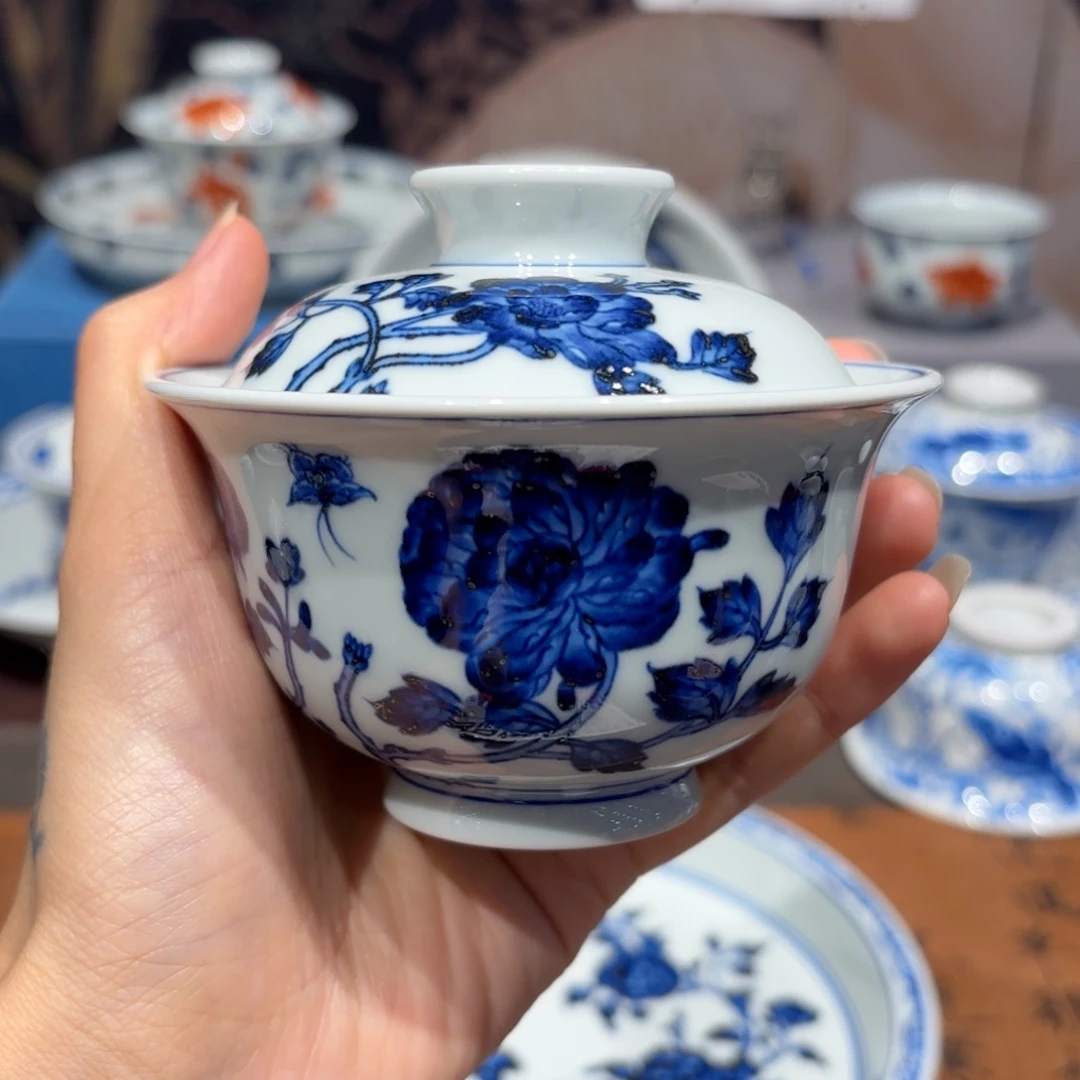 手工手绘陶瓷茶具