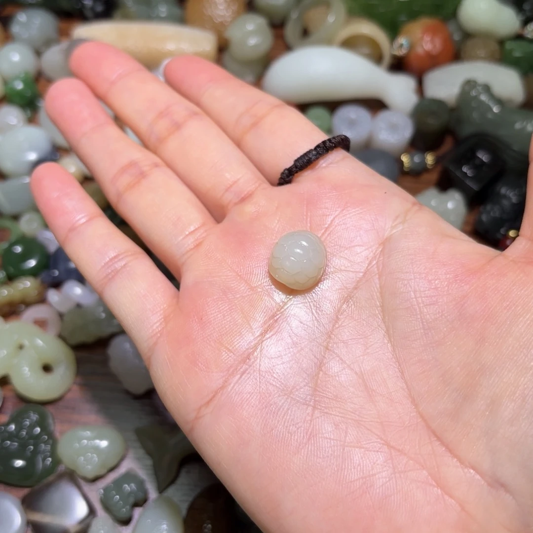 和田玉珠宝半成品未镶嵌✎****王