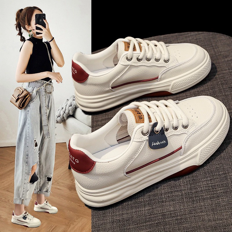 秋季新款厚底小白鞋女2025休闲运动鞋女818