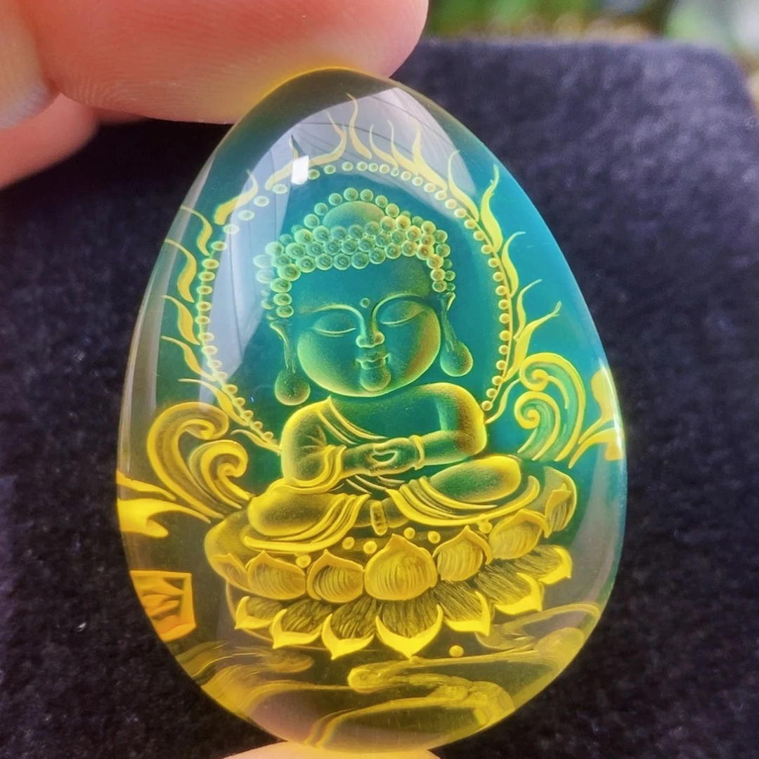【闪购商品】金珀吊坠(不含链)未镶嵌