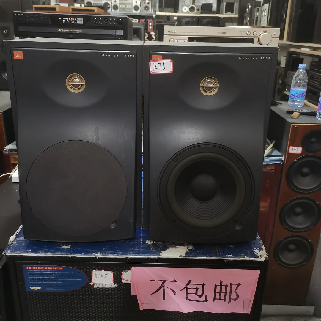 K76号书架音响一对 八寸两分频 运费自理