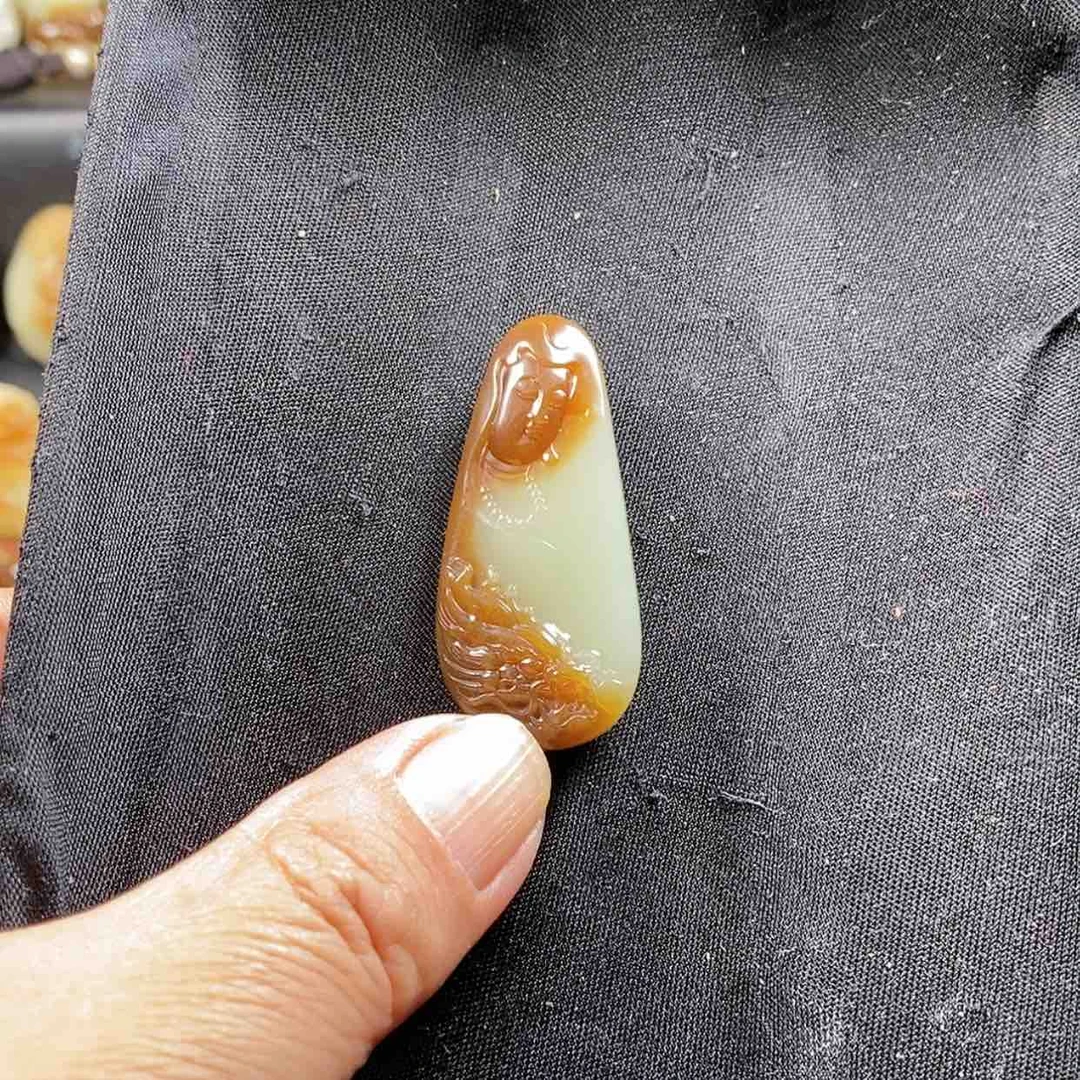 【闪购商品】和田玉（糖玉）颈饰未镶嵌