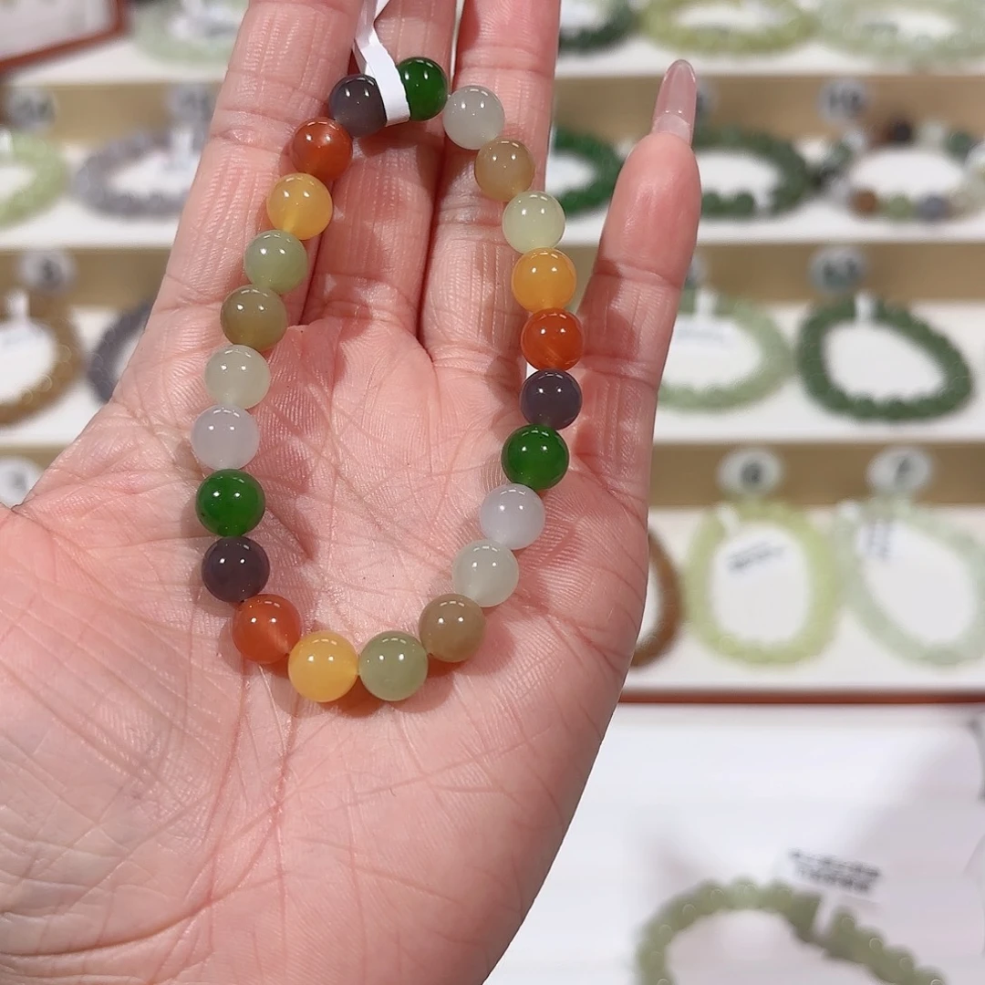 和田玉手链未镶嵌