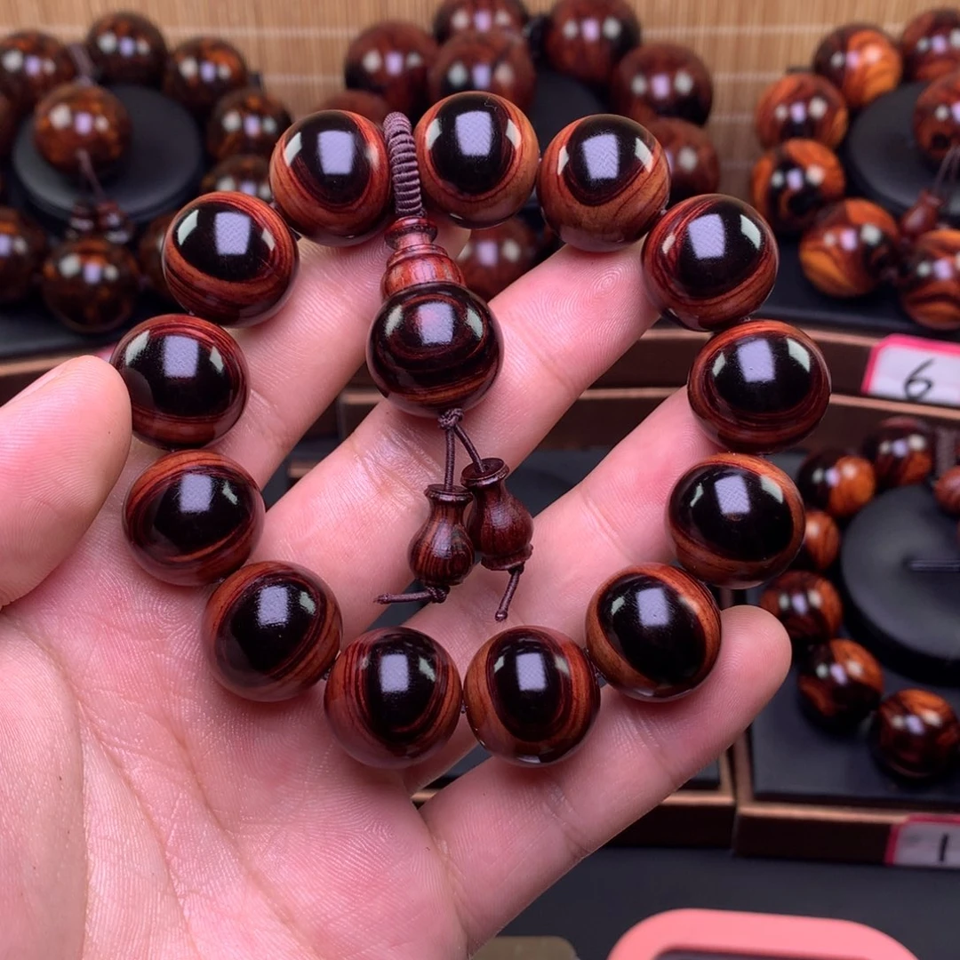 S***k黄花梨/降香黄檀黄花梨紫油梨手串