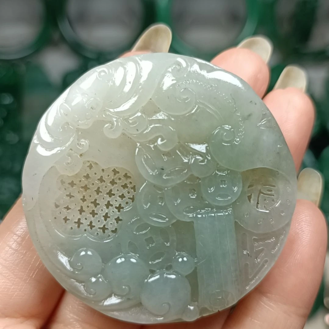 未镶嵌独山玉汉韵