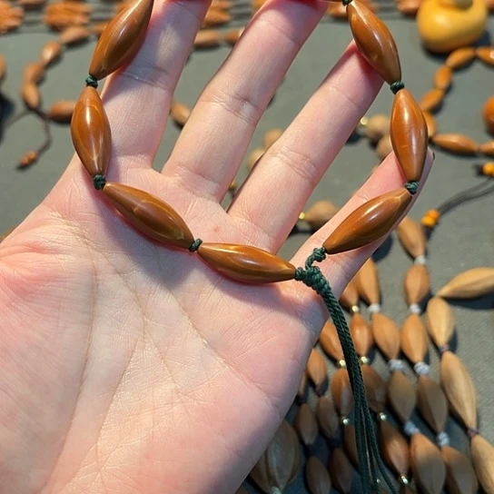 0.9小柳叶光板手串款