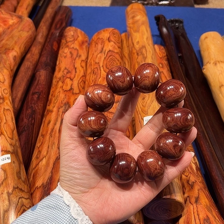 木老挝花梨算盘珠2.5