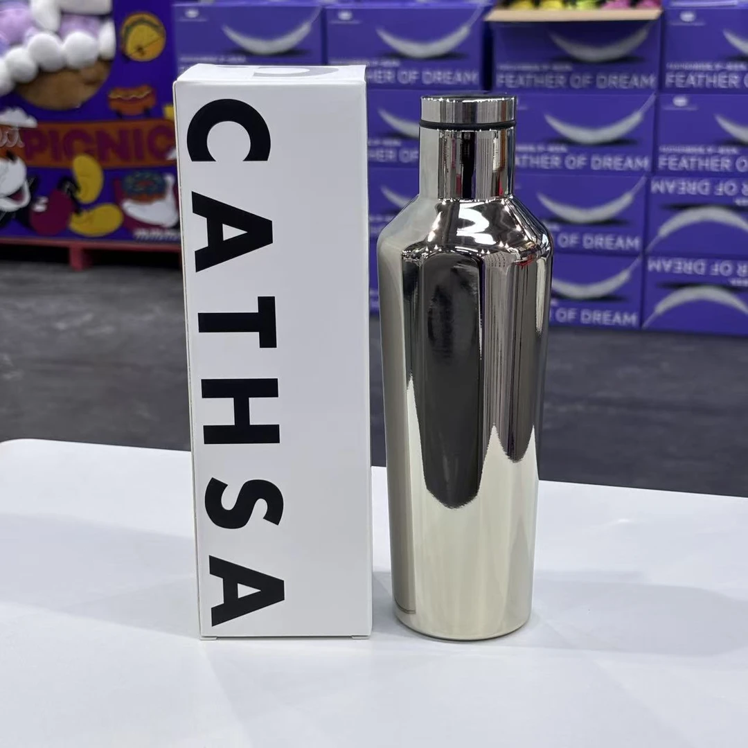 创意高颜值不锈钢大容量保温杯 颜色随机xx