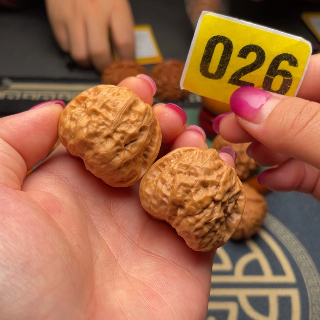 桃核把件37蛤蟆头026号