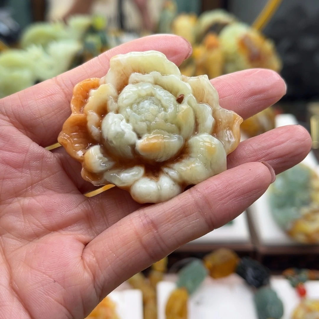岫玉未镶嵌挂件╰***╮挂件