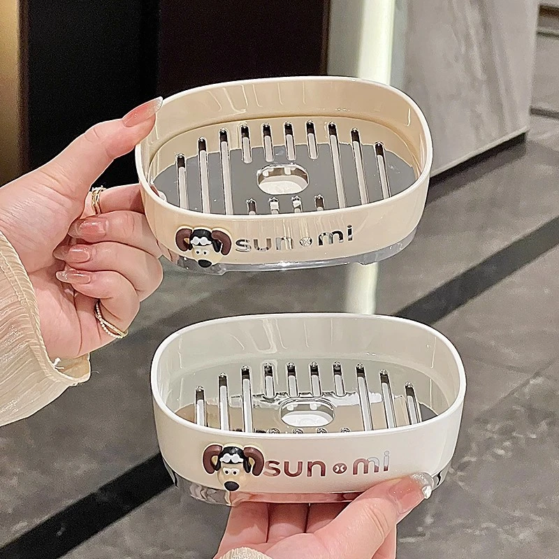 卫生间沥水肥皂盒家用台面香皂盒子高颜值药皂置物架高档2025新款