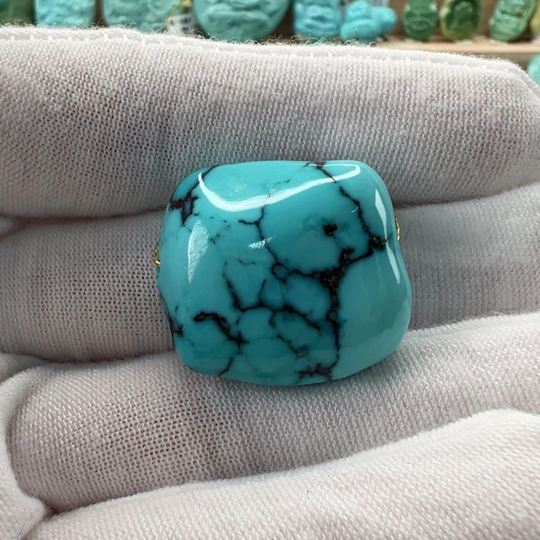 未镶嵌绿松石随形 21.1mm