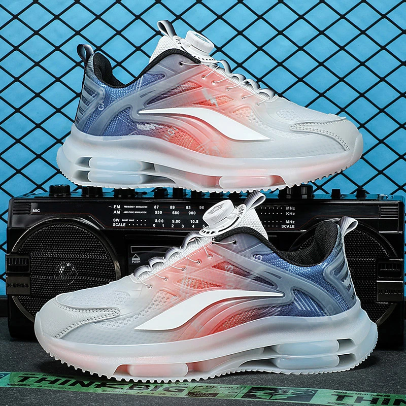 鞋子男2025新款爆款莆田运动鞋男士夏季休闲增高老爹鞋气垫跑步鞋